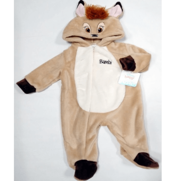 Embroidered Bambi Baby Bodysuit
